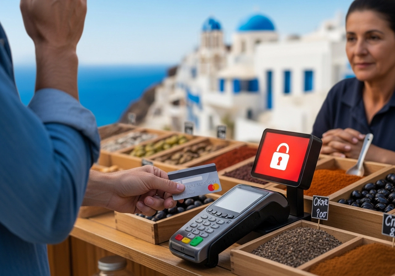 Как платить в Греции