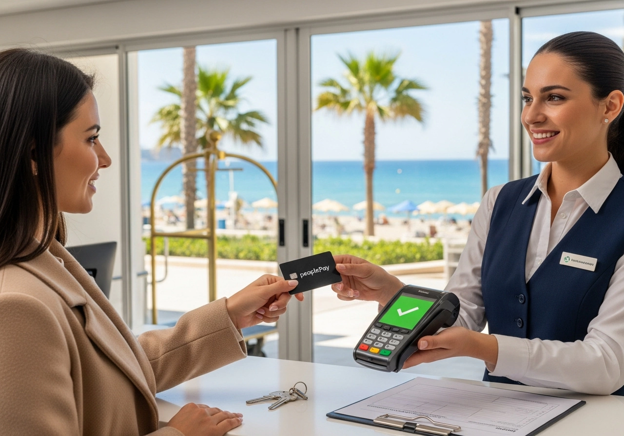 Карта для оплаты в Испании