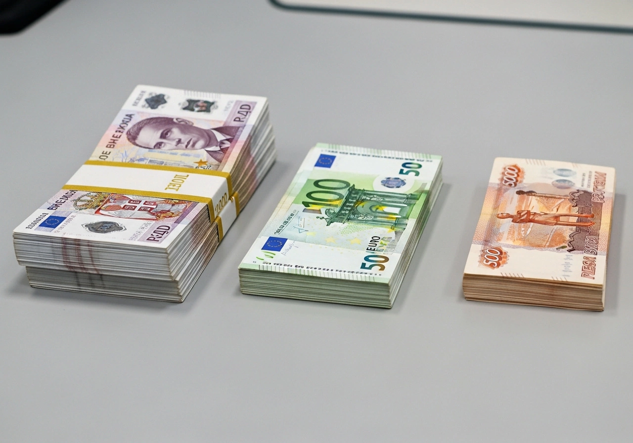 Можно ли в Сербии обменять рубли