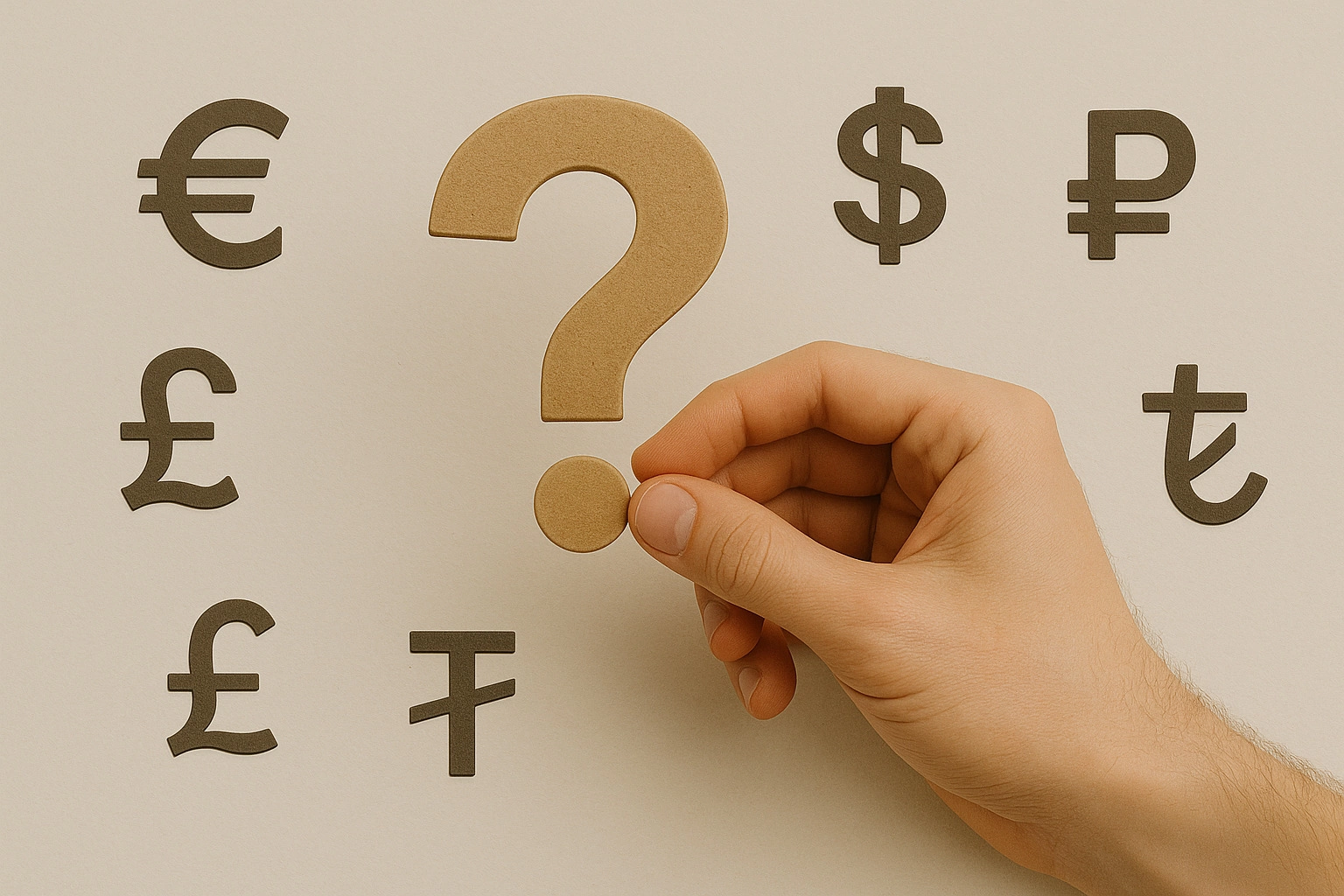 Как выбрать валюту